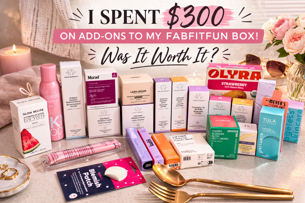 I spent $300 on add ons to my Spring FABFITFUN box! Was it worth&nbsp;it?